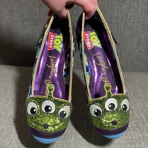 Irregular Choice Disney Pixar Toy Story Aliens Flats 38 7